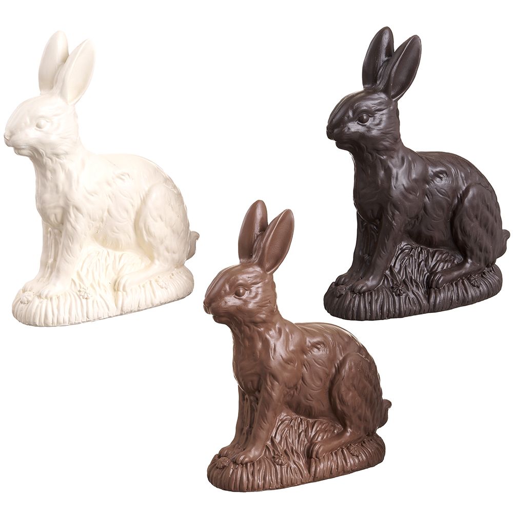 9" CHOCOLATE BUNNY (3 EA/SET)