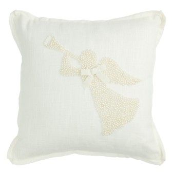 ANGEL XMAS PEARL PILLOW
