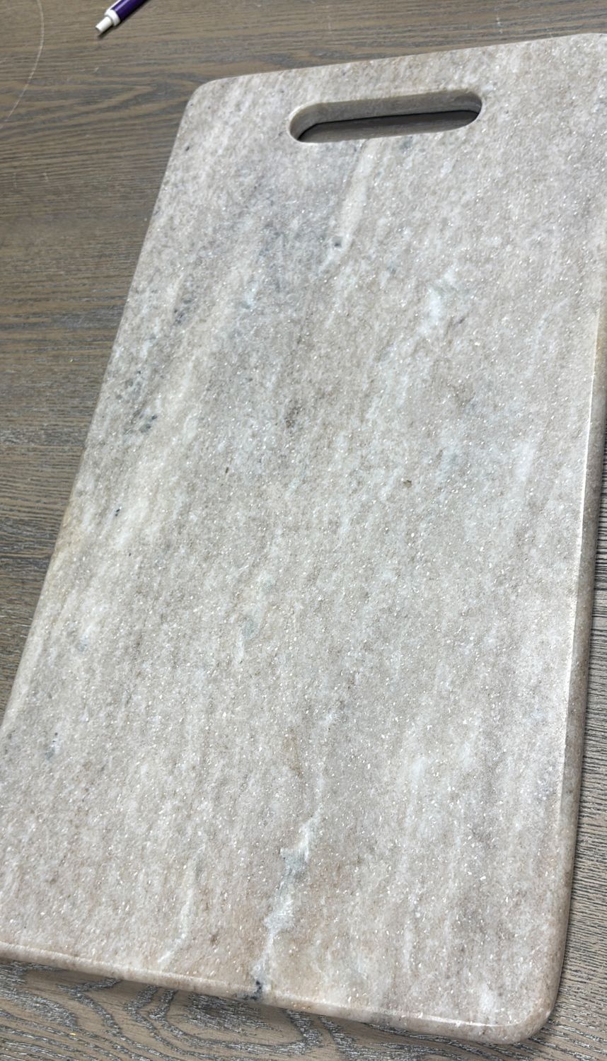 GRAY STONE CUTTING BOARD