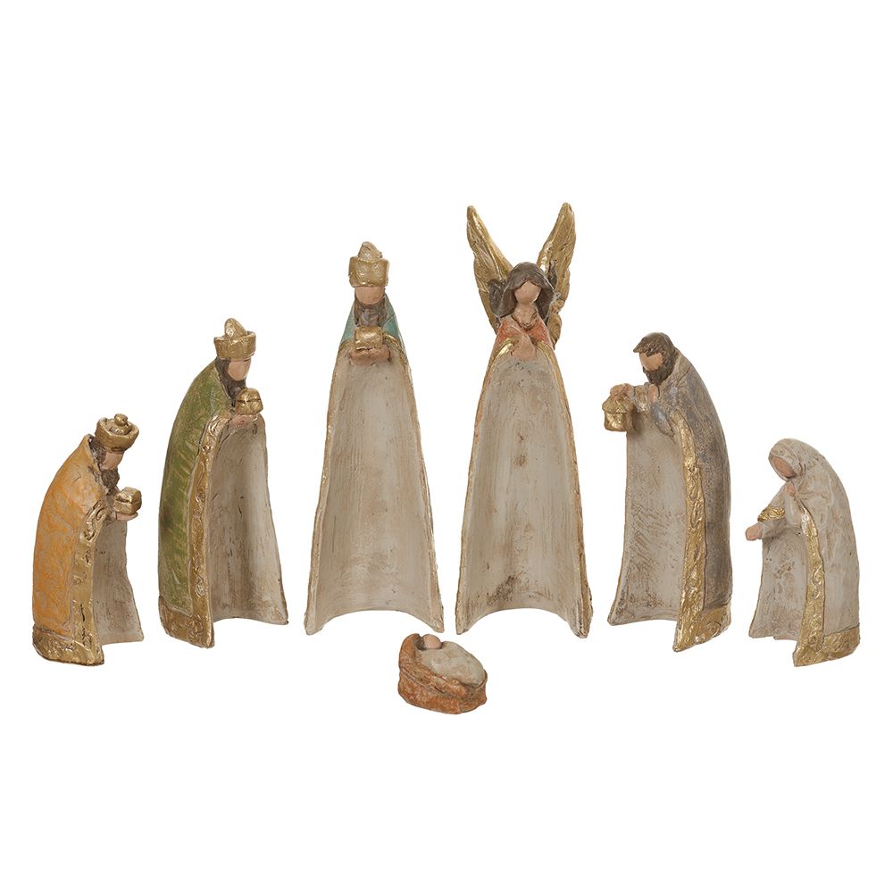 6"NATIVITY SET (7 EA/SET)