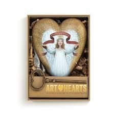 GUARDIAN ANGEL PEACE ON EARTH ART HEART