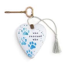WHO RESCUED WHO ART HEART