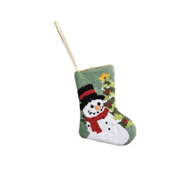 SNOWMAN NEEDLE PT. STOCKING