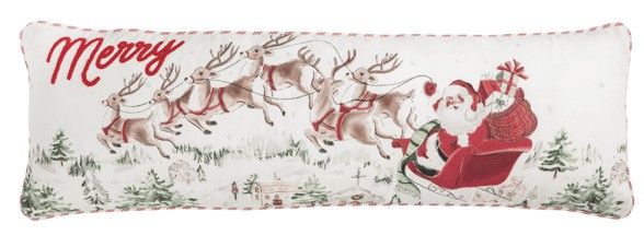 SANTA SCENE XMAS PILLOW
