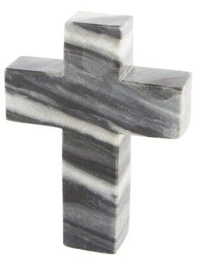 GRAY MARBLE CROSS