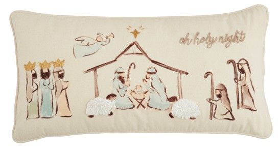 NATIVITY PILLOW