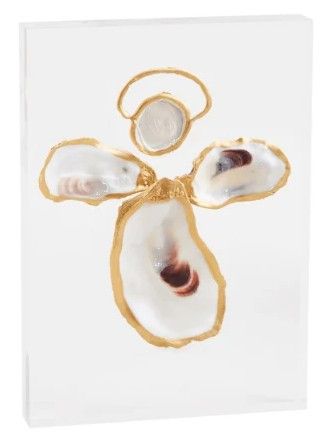 ANGEL ACRYLIC OYSTER PLAQUE
