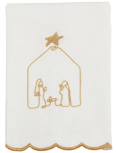 NATIVITY EMBROIDERY TOWEL
