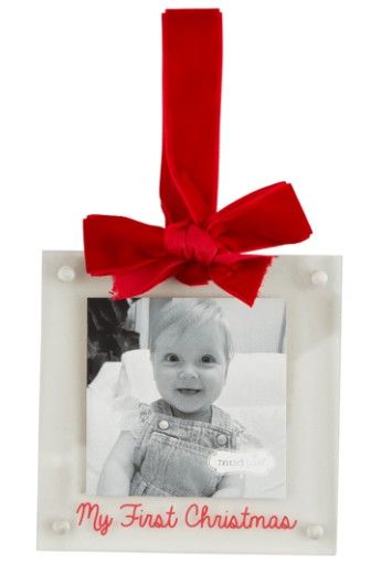 FIRST ACRYLIC XMAS ORNAMENT