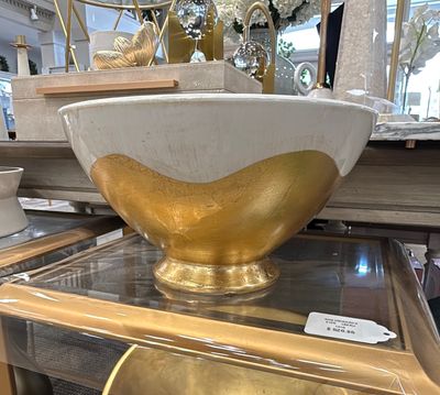 BOWL ROMA WHITE/GOLD