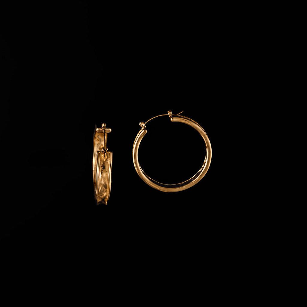 STEWARD &amp; JAMES - HAZEL HOOP EARRINGS