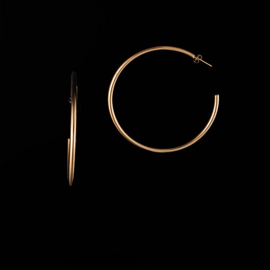 STEWARD &amp; JAMES - MARGUERITE HOOP EARRINGS