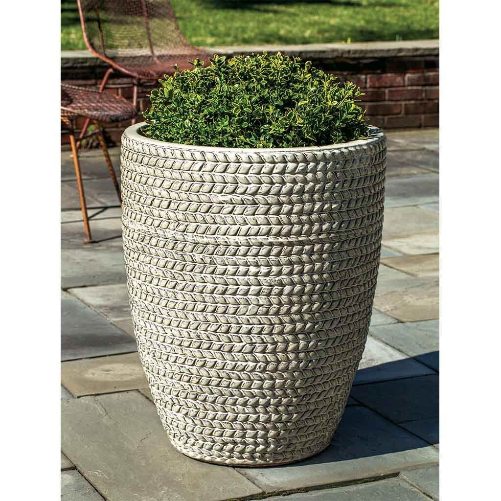 SISAL WEAVE PLANTER - CREAM MEDIUM