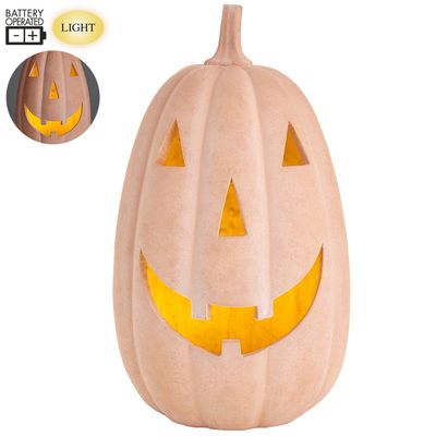 14"B/O JACK-O-LANTERN W/LIGHT TC