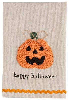 HALLOWEEN CROCHET TOWEL