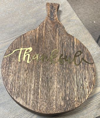 THANKFUL CHEESE BOARD