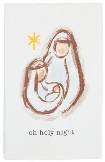 OH NATIVITY COTTON TOWEL