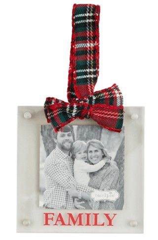 FAM ACRYLIC XMAS ORNAMENT