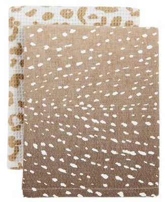 FAWN LEOPARD TOWEL SET