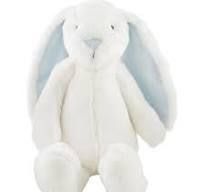 BLUE PLUSH MINKY BUNNY