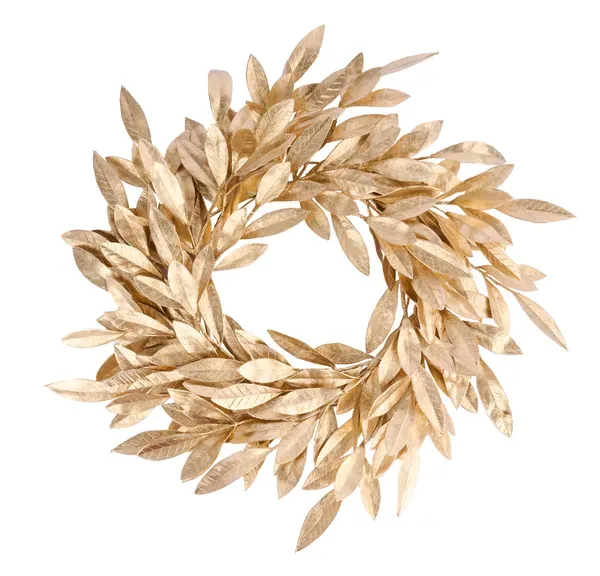 Bay Leaf Wreath GOLD 24"
