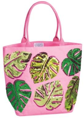 POOL SPARKLE TOTE PINK
