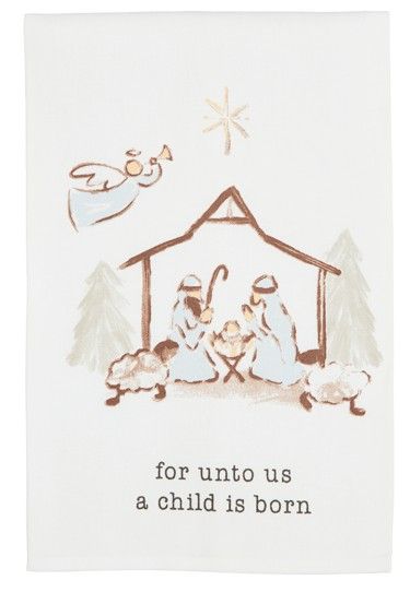 FOR NATIVITY COTTON TOWEL