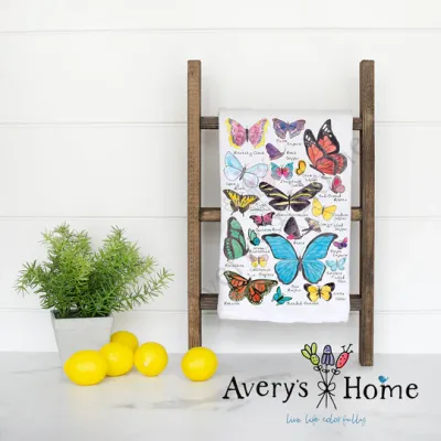BUTTERFLY COLLECTION KITCHEN TOWEL