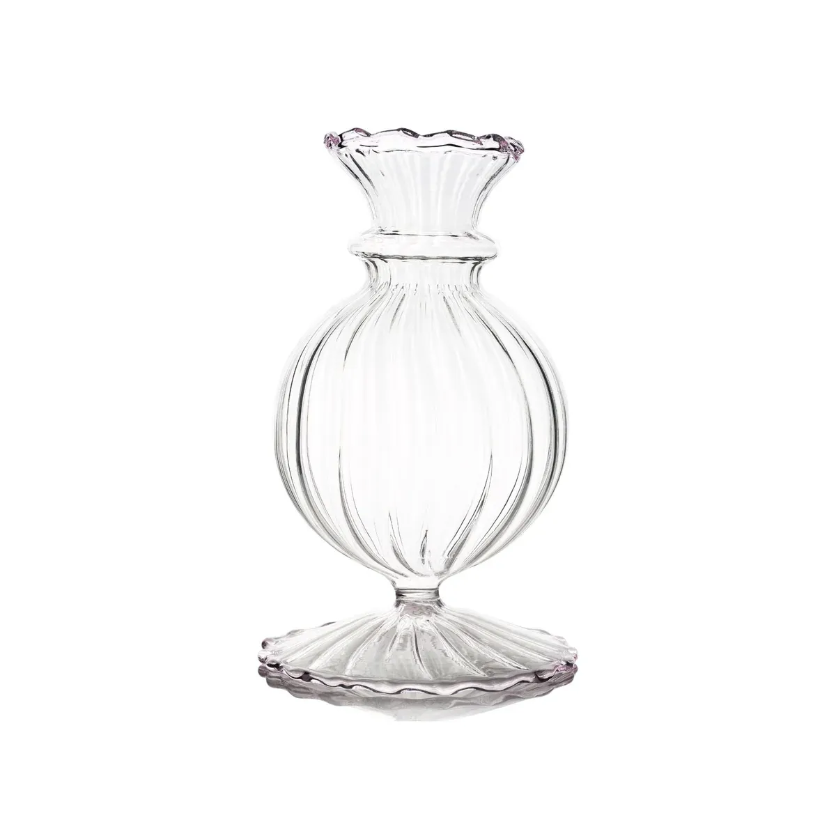 BUD VASE -  Pink Trim Miss Anni