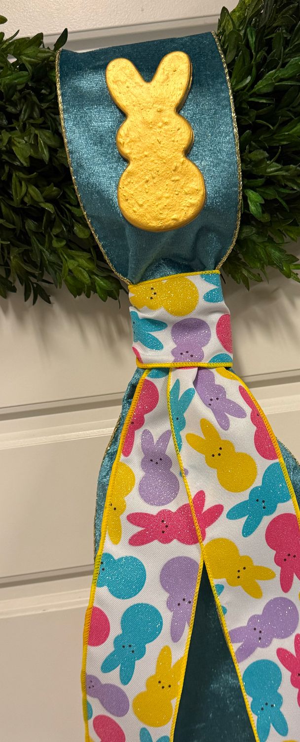 Blue Peep Sash