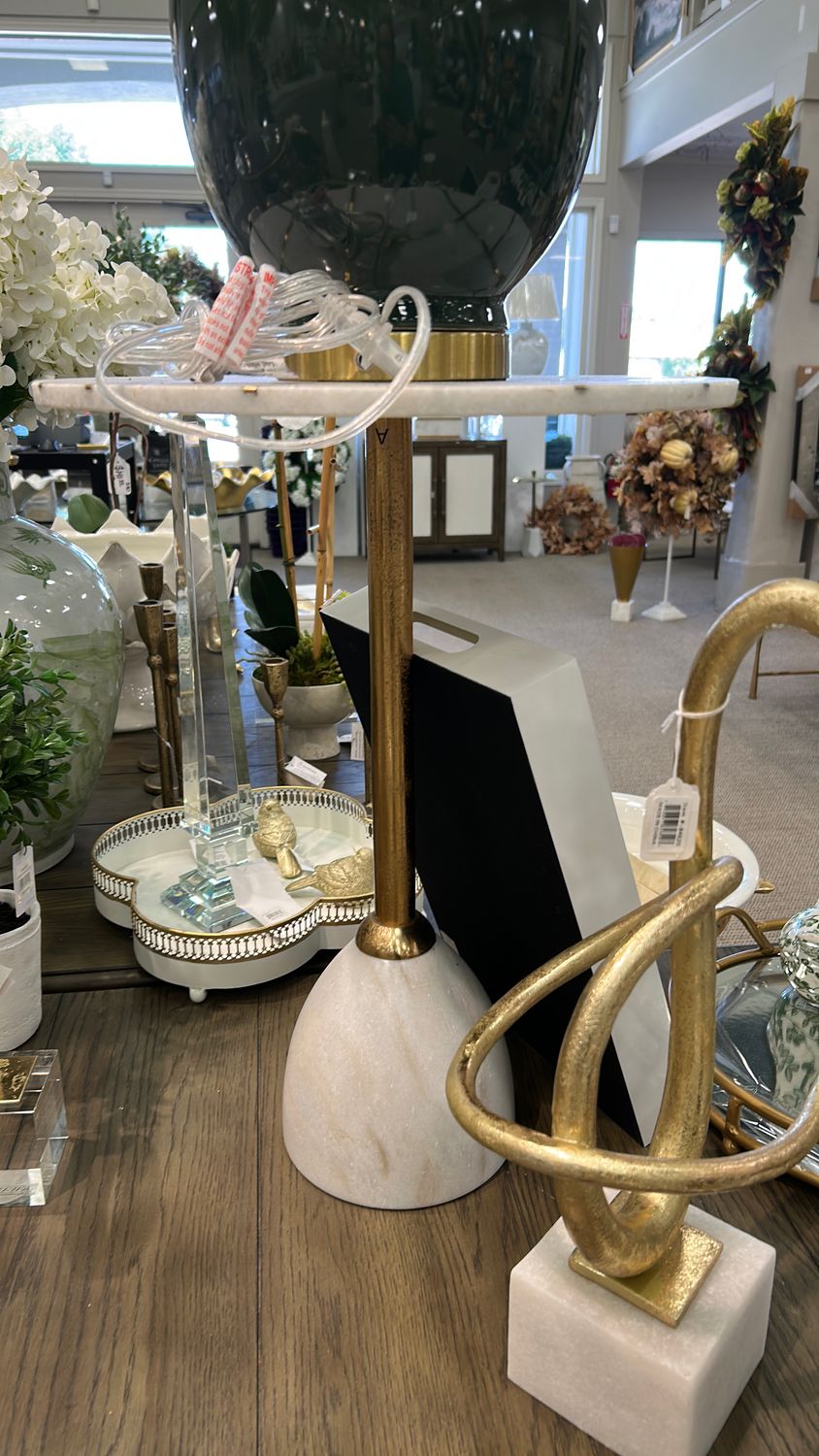 Marble cocktail table