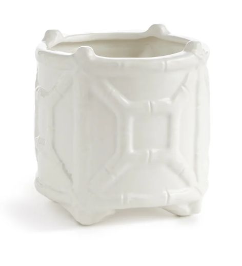 Chinoiserie Round Cachepot - SMALL