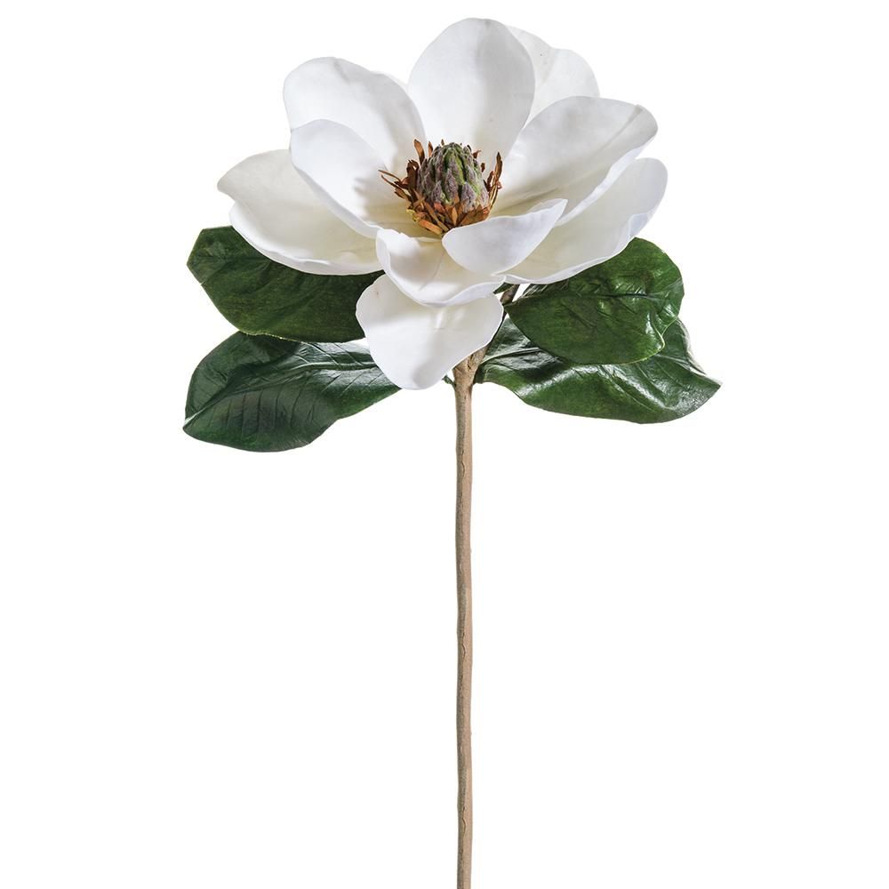 14" MAGNOLIA PICK WHITE