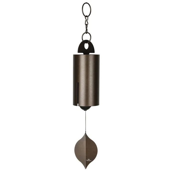 HEROIC WINDBELL LARGE, ANTIQUE COPPER