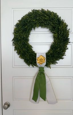 Green Magnolia Sash