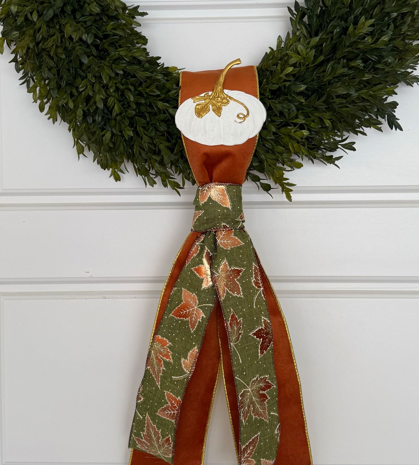 Orange Pumpkin Sash