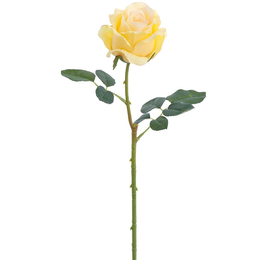 24.4" ROSE SPRAY YELLOW