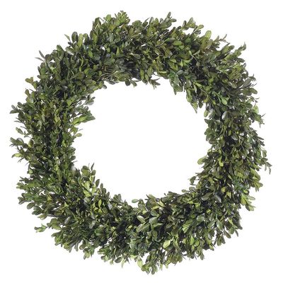 22 " PRESERVED BOXWOOD WREATH