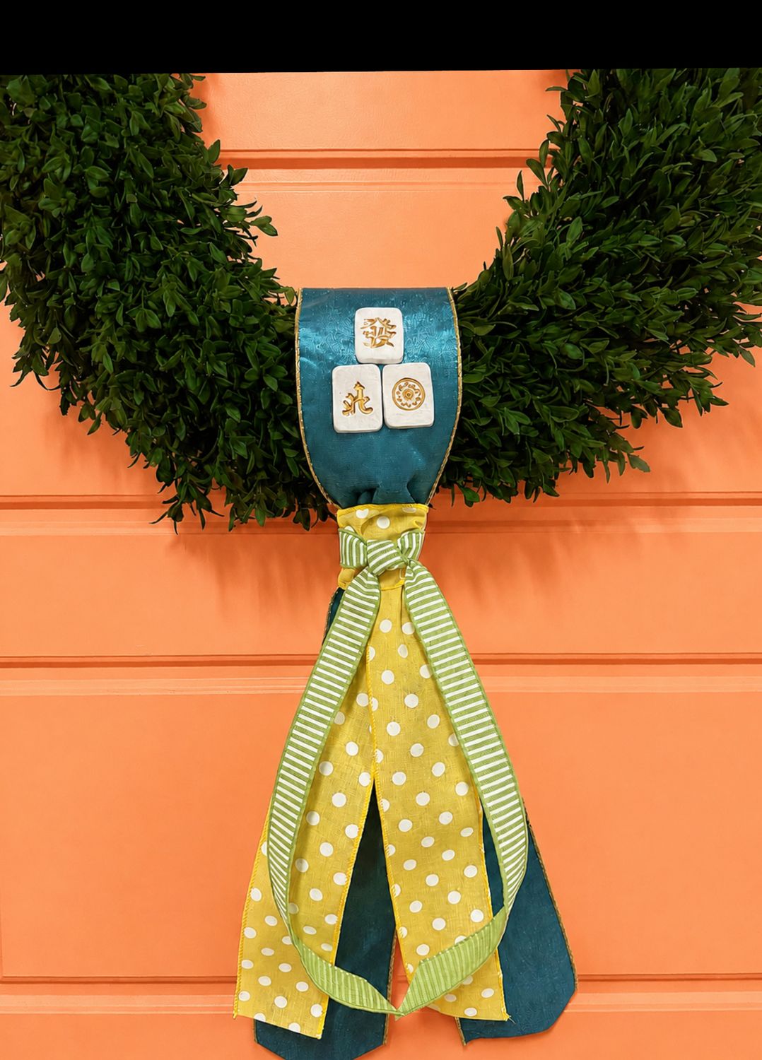 MAHJONG BLUE/GREEN SASH