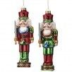 6" Glass Traditional Nutcracker Ornament