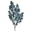 33" Metallic Leaves Sequin Spray - Metallic Blue