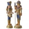 14" Blue &amp; Champagne Regal Nutcracker - Assorted