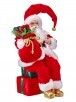 Sitting Santa on Packages - 20"