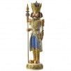 19.5" Dark Blue &amp; Champagne Regal Nutcracker