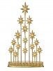 Metal Champagne Star Light Tree - LED