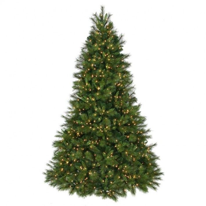 7.5' LED Deluxe Belgium Tr 950 Lt. 61"D 1583T - Branches down to the Floor