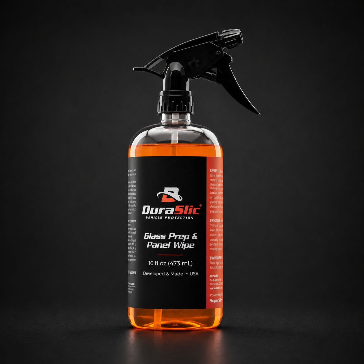 Glass Prep &amp; Panel Wipe, Size: 16oz