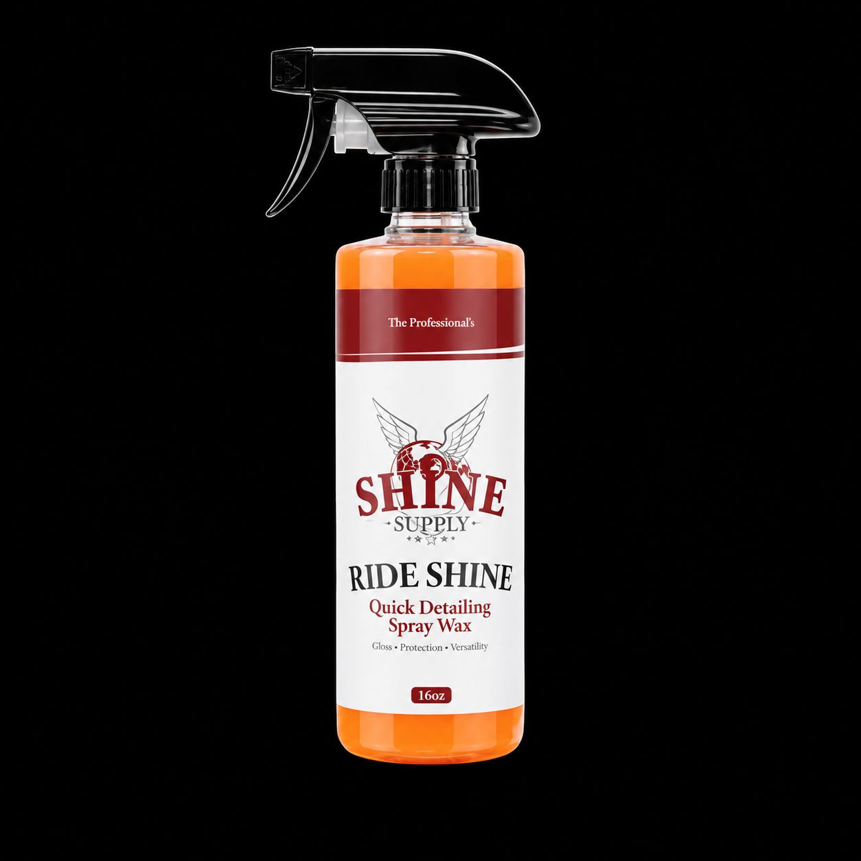 Ride Shine Carnauba Detail Spray, Size: 16oz