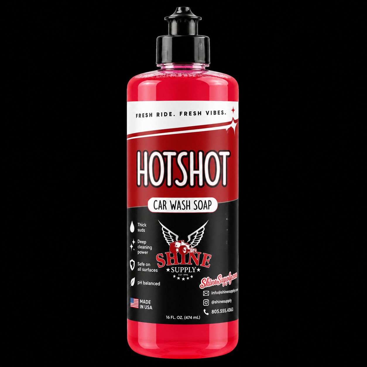 Hotshot High-Foam Car Wash Soap