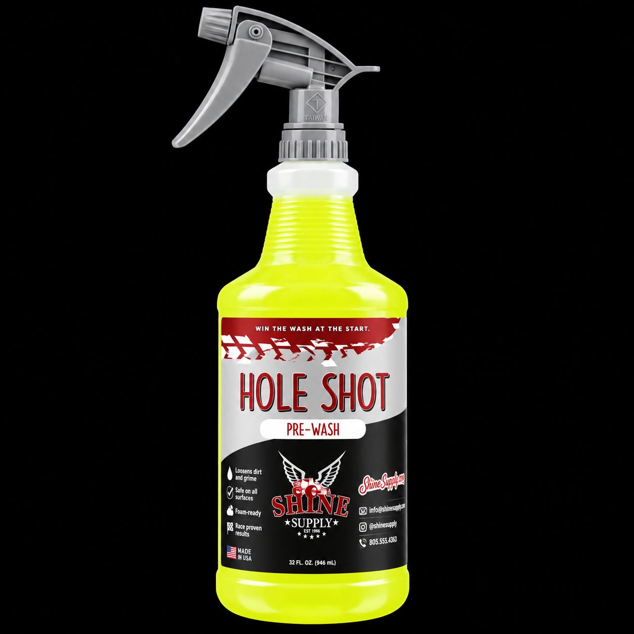 Hole Shot Prep Wash